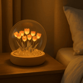 Tulip Globe Lamp
