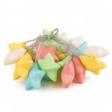 Crackle Star String Light (Colourful)
