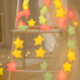 Crackle Star String Light (Colourful)